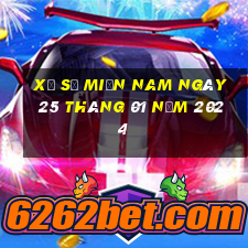 xổ số miền nam ngày 25 tháng 01 năm 2024