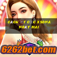 Cách đặt cược XSDNA ngày mai