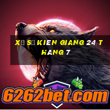 xổ số kiên giang 24 tháng 7