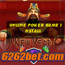 online poker game install