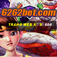 Trang web xổ số 680