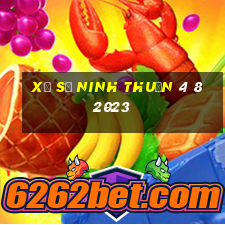 xổ số ninh thuận 4 8 2023