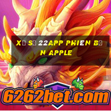 Xổ số 22app phiên bản Apple