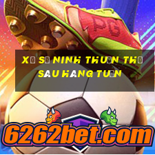 xổ số ninh thuận thứ sáu hàng tuần