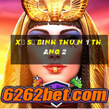 xổ số bình thuận 1 tháng 2