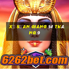 xổ số an giang 14 tháng 9