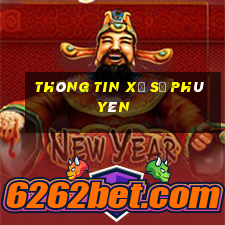 Thông tin xổ số phú yên