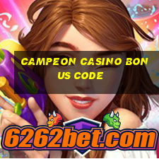 campeon casino bonus code