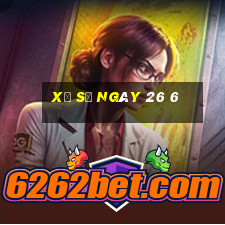 xổ số ngày 26 6