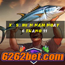 xổ số miền nam ngày 6 tháng 11