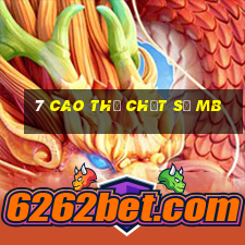 7 cao thủ chốt số mb