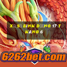 xổ số bình dương 17 tháng 6