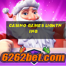 casino games lightning