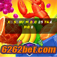 xổ số miền bắc 25 tháng 8