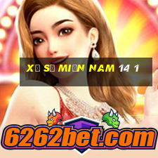 xổ số miền nam 14 1