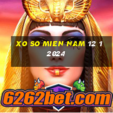 xo so mien nam 12 1 2024