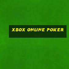 xbox online poker