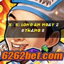 xổ số long an ngày 20 tháng 8