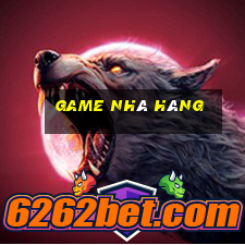 game nhà hàng