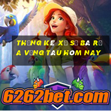 Thống kê xổ số Bà Rịa Vũng Tàu hôm nay