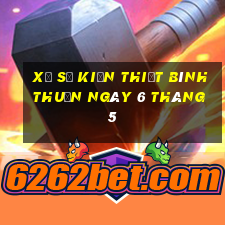 xổ số kiến thiết bình thuận ngày 6 tháng 5