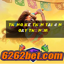 Thống kê thần tài 4 ngày thứ năm