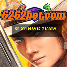 số xổ ninh thuận