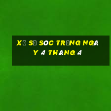 xổ số sóc trăng ngày 4 tháng 4