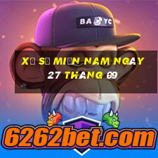 xổ số miền nam ngày 27 tháng 09