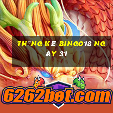 Thống kê Bingo18 ngày 31