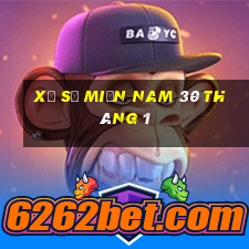 xổ số miền nam 30 tháng 1