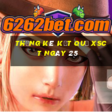 THỐNG KÊ KẾT QUẢ XSCT ngày 25