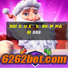 soi cầu xổ số miền nam 888