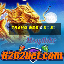 Trang web 0 xổ số