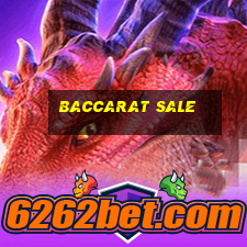 baccarat sale