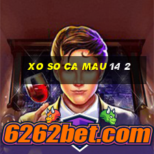 xo so ca mau 14 2