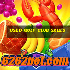 used golf club sales