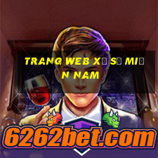 Trang web xổ số miền nam