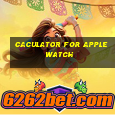 caculator for apple watch