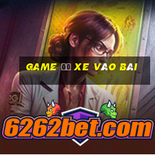 game đỗ xe vào bãi