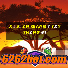 xổ số an giang 7 tây tháng 04