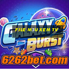 file m3u xem tv