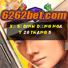 xổ số bình dương ngày 20 tháng 5