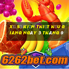 xổ số kiến thiết hậu giang ngày 3 tháng 9