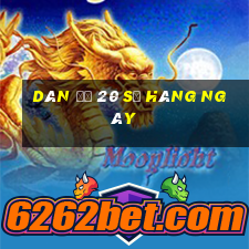 dàn đề 20 số hàng ngày