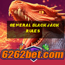 general blackjack rules