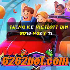 Thống kê vietlott Bingo18 ngày 11