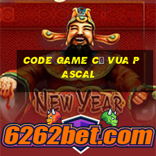 code game cờ vua pascal