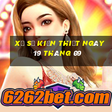 xổ số kiến thiết ngày 19 tháng 09