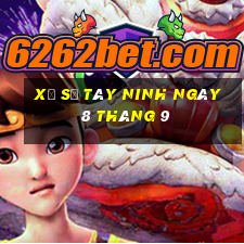 xổ số tây ninh ngày 8 tháng 9